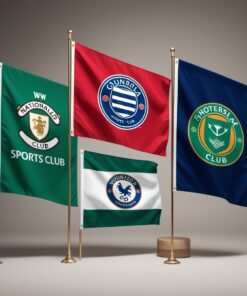 green and white flag