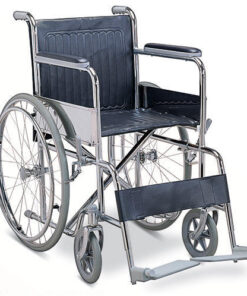 Wheelchair steel/nylon fix arm and foot - basic model