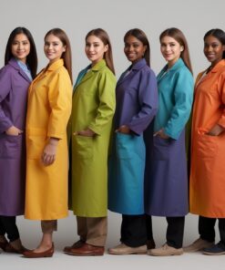 acid resistant long  coat black lab