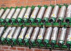 Alternative view of Stack & Hang Parts Storage Bin - Small Plastic Container - Size 8 - 37.5 x 42 x 18 cm - Grey - BIN-8-GREY