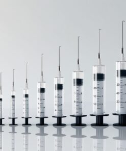 avacare needle 22g x 32mm black 100 pack