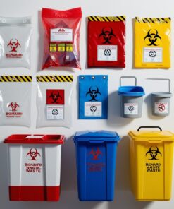 yellow needle bins