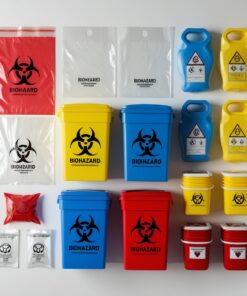 yellow sharps bin disposal