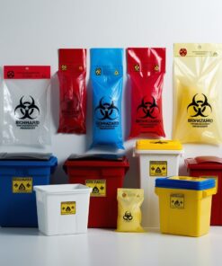 yellow sharps box