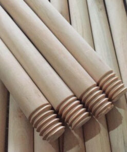 Broom and Mop Handle - Broomstick - Screw-in - Wooden - 1.2m x 22mm - Pack of 25 - F3327W