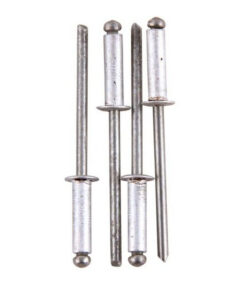 Rivets - Aluminium - 4.0 x 10mm - Pack of 100 - TOOR1658