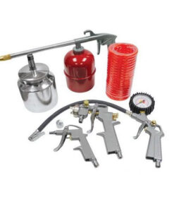 Spray Gun Kit - 5 Piece - Pneumatic - TOOS1786