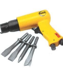 Air Hammer With 4 Chisels - Round - 190mm - Pneumatic - PUAT2020-R