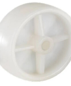 Castor Wheels - Polypropylene - Loose Wheel - White - 65mm - TOOC487