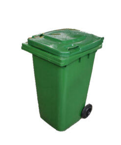 Wheelie Bin - 240L - 2 Wheel - Plastic - Green - 0087