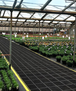 Long Edging for COBAdeluxe Anti-Fatigue Drainage Mat - 156.5 x 5 cm - Yellow - P240-L1093-C09-YE