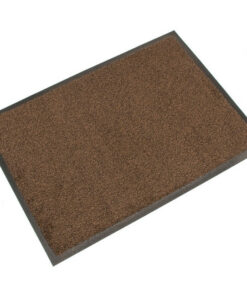 Doormat - COBAwash Dirt Trap Entrance Mat - 150 x 85 x 0.8 cm - Black and Brown - LM010502