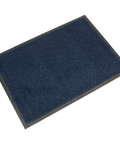 Doormat - COBAwash Dirt Trap Entrance Mat - 150 x 85 x 0.8 cm - Black and Blue - LM010202