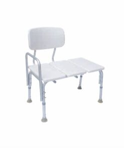 Shower Chair Bench with One Side Handle and Backrest