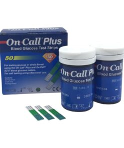 On Call Plus Glucose Test Strips 50’s