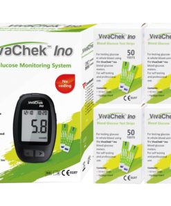 Vivachek Ino Meter + 4 X 50s Glucose Tests Strips