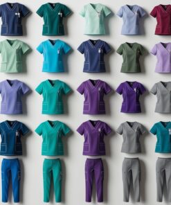 womens scrubs tops