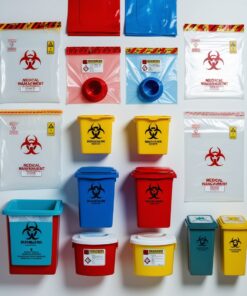 Locking Biohazard Container 10L