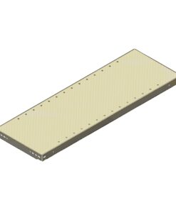 Bolted Shelving Steel Shelf - Uni-Angle - Painted - 91.4 x 45.7 cm - BS-P-Shelf-0.8-457