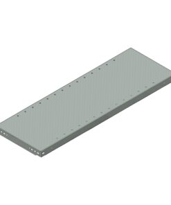 Bolted Shelving Steel Shelf - Uni-Angle - Galvanised - 91.4 x 91.4 cm - BS-G-Shelf-0.8-914