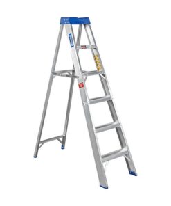 Aluminium Step Ladder - Single Sided - Heavy Duty Industrial - 6-Step - 1.80m