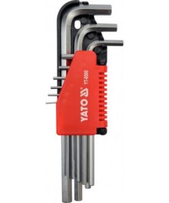 Hex Key Set - Chrome Vanadium - 9 Piece - YT-0500