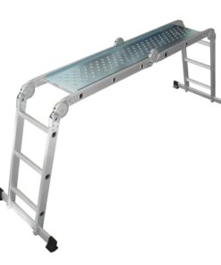 Multipurpose - Wonder Ladder - Aluminium Ladder - Including Platform - 3.6m - SML4-PLATFORM