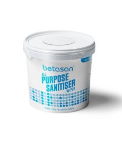 Wet Wipes - Betasan - 70% Alcohol - 1 x Bucket - 1000 Sheets - WR_30