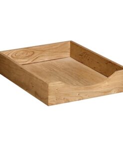 Letter Tray - Single - Contract Wooden Range - 38.5 x 28 x 8 cm - Cherry - WAL900CH