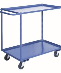 Stock Picking Trolley - 2 Shelf - 105 x 52 x 93 cm - Load Capacity 240kg