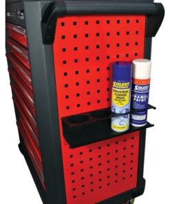 Kennedy Tool Cabinet & Chest - Can Holder - Ideal for Roller Cabinets - Black - 33.6 x 13 x 8.2 cm