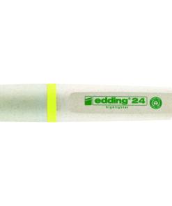 Highlighter Edding 24 EcoLine yellow, chisel tip environment