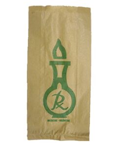 Paper Bag Rx Green X-lar 400x180x80 – 500