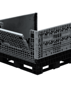 Collapsible Bin 41″ Two Drop Doors – 1140 X 1220 X 1042H