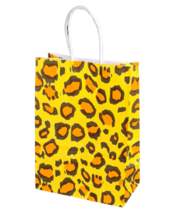 Eco Bag – A5 Yellow Leopard