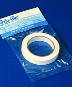 Bel-Art Adhesive Tapes, White 12.7 mm x 54.6 m, Write-On