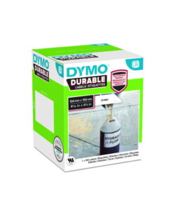 Dymo Original High-Performance Label for LabelWriter, Plastic Coated, White, Permanent Resistant, 1 x 200 Labels, 104mm x 159mm