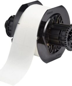 Brady Labels B33-139-461 for Conical and Big Tubes, 25.40 x 133.35 mm, Roll of 650 pcs