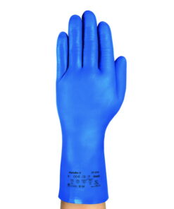 Ansell Nitrile Glove AlphaTec 37-310, Size 9, Blue, Not Velourized, Diamond Grip Profile, Pair
