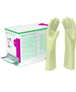 B. Braun Vasco OP Gloves, Size 8.5 OP Sensitive, Latex, Powder-Free, Sterile, Pack of 40 Pair