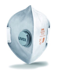 Uvex Foldable Mask Silv-Air Classic 3200 FFP2 without Valve, White, Pack of 30​