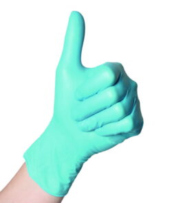 Semperit Disposable Gloves Size M 7-8 Semperguard Xpert Nitrile Blue Powder-Free Pack of 100