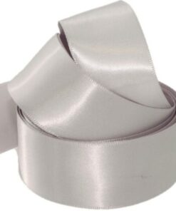 DFS Silver Coin (10mm) Satin Ribbon