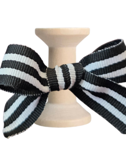 No 120 – Black & White Stripe 20mm
