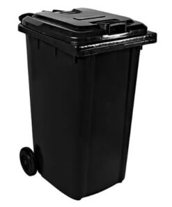 Wheelie Bin 240L Black-SABS