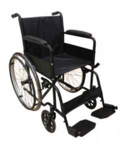 Wheelchair Childrens Standard Black – Foldable