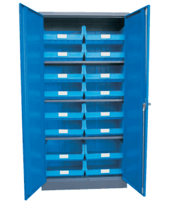 Blue – Linbin ® Storage Bin Cabinet Kit 5