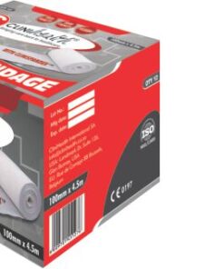 Crepe Bandage 100mm X 4.5m CliniHealth – 1s