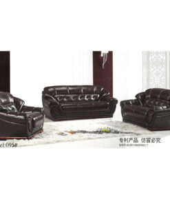 Lounge Suite 3 Piece-Black