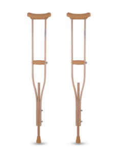 Wooden Underarm Crutches Small -Pair (2)